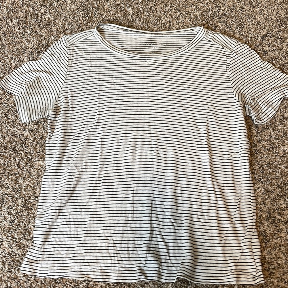 American eagle soft and sexy striped tee. Size small